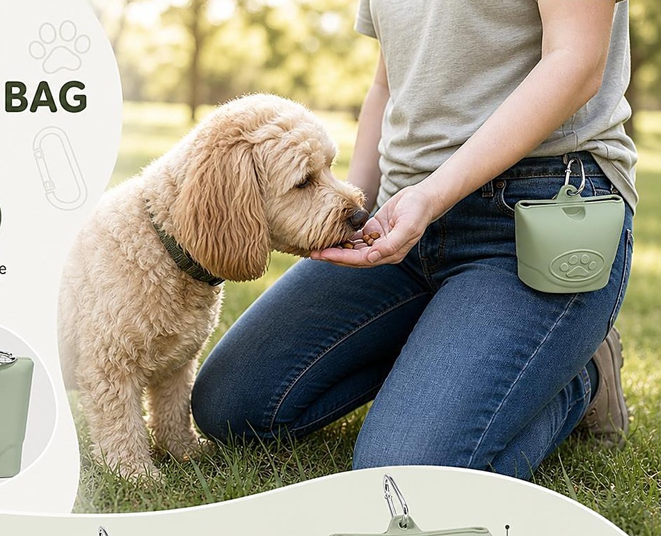 Silicone Pet Training Food Bag